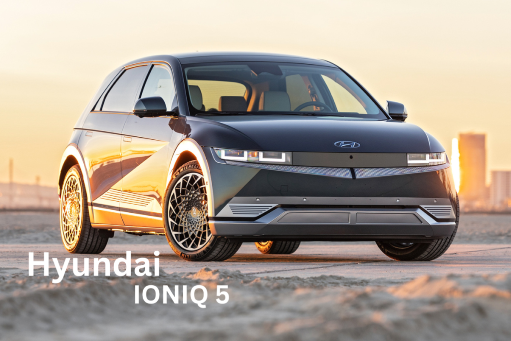 Hyundai IONIQ 5 electric SUV side profile
