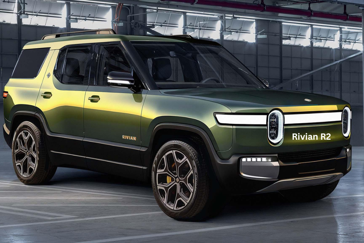Rivian R2 interior premium dashboard