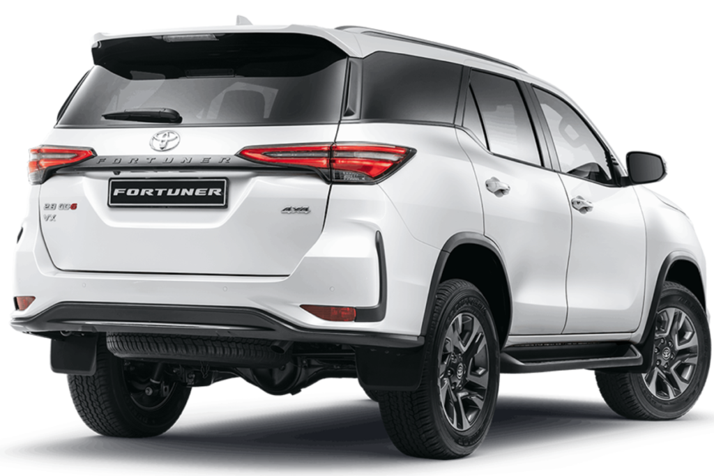 Toyota Fortuner dashboard features